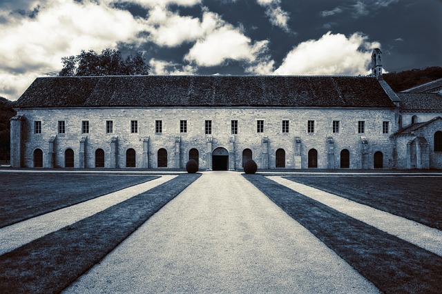 Free Fontenay Abbey Monastery photo and picture