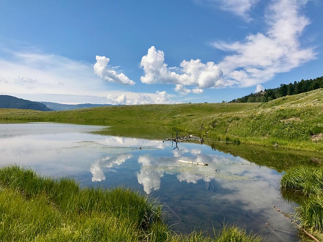 Free Clouds Reflection photo and picture