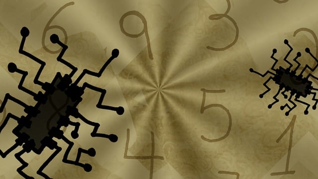 Free numbers arithmetic calculation illustration