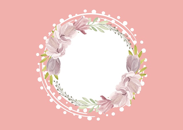 Free flowers decorate copy space vector