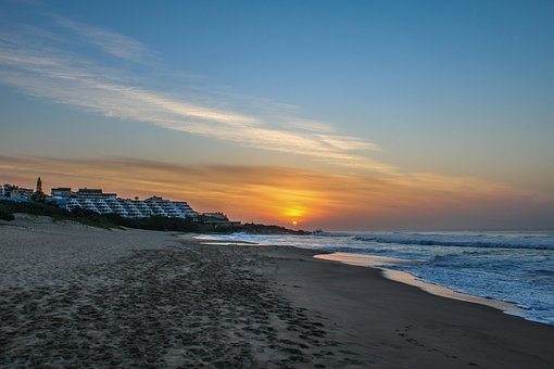 Nascer Do Sol, Oceano, Praia, Mar