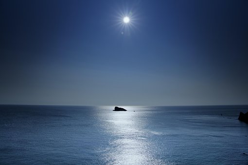 Free Sky Sea photo and picture