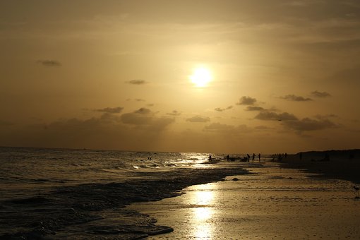 Free Sunset Beach photo and picture