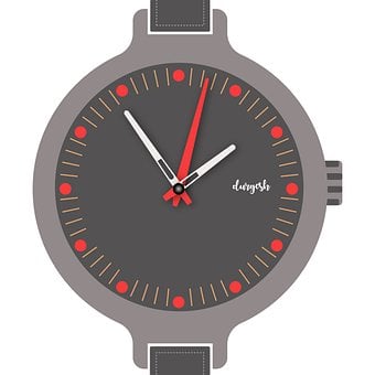 Reloj, Reloj De Pulsera, Tiempo, Dibujo