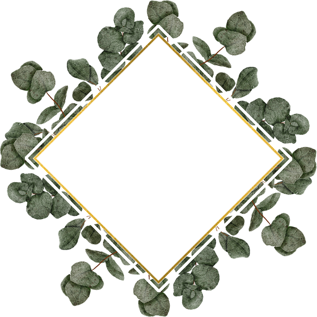 Free frame boundary leaves illustration