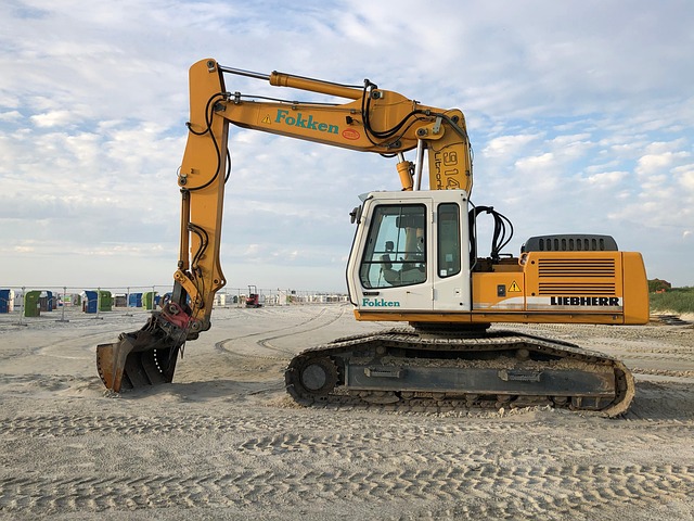 Free Norddeich Excavator photo and picture