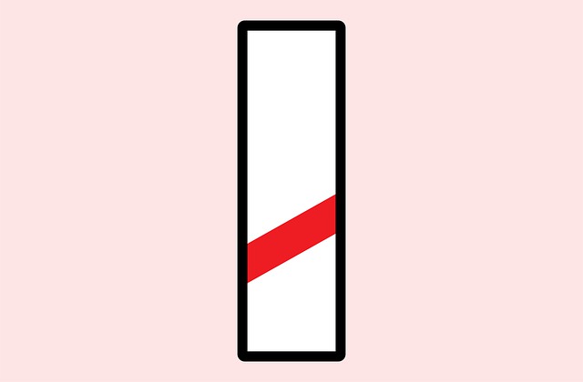 Free level crossing mark illustration