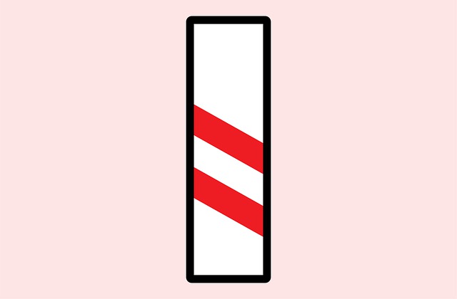 Free level crossing mark illustration