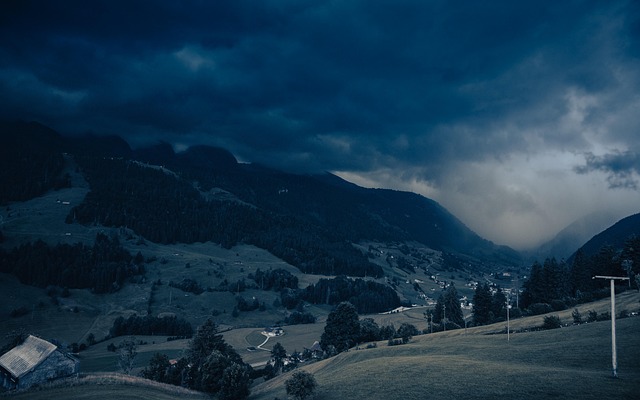 Landschaft, Berge, Wiese, Himmel, Natur