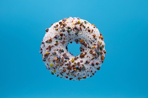 Doughnut, Dessert, Kager, Sød