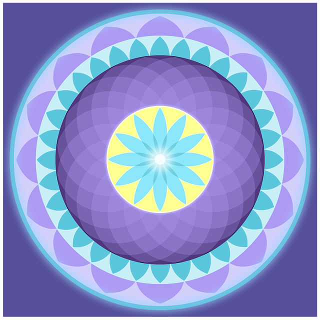 Free mandala pattern abstract vector