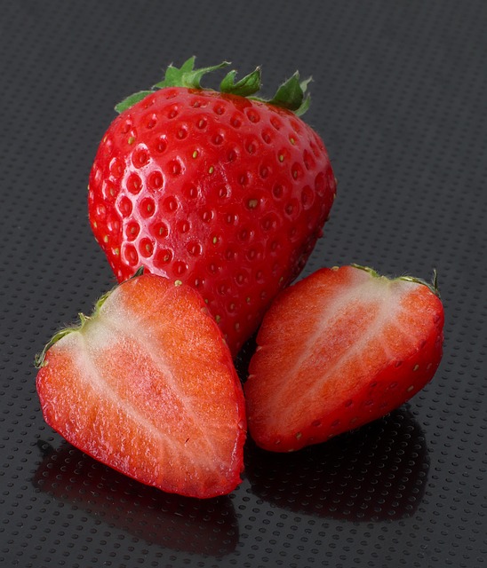 Fruta, Baya, Fresas, Saludable