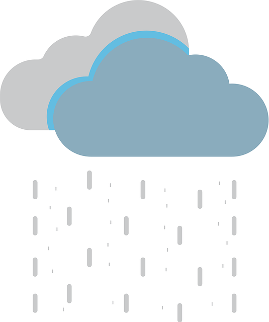 云, 雨, 下雨, 天气, 图形