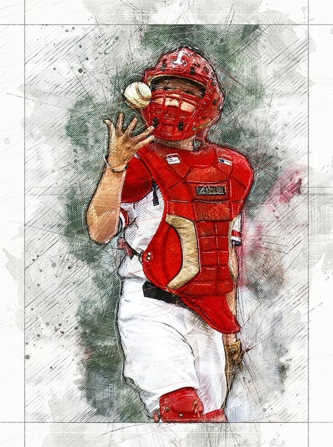 Download free HD stock image of Baseball Ball Free baseball ball baseball player illustration