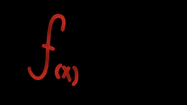 Free function math black background illustration