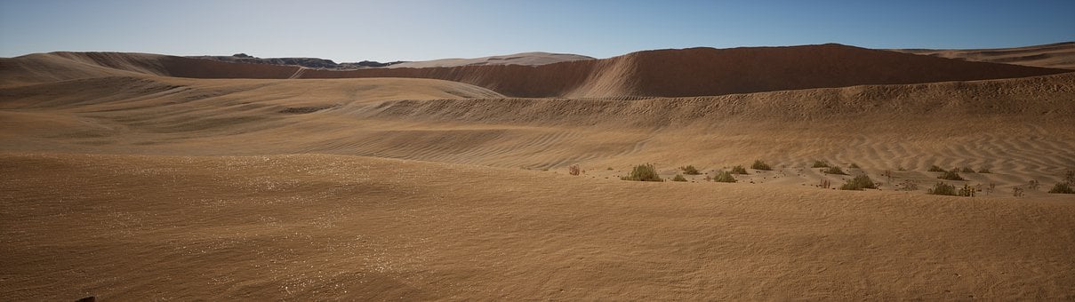 Peisaj, Deşert, Nisip, Dune, A Ras La