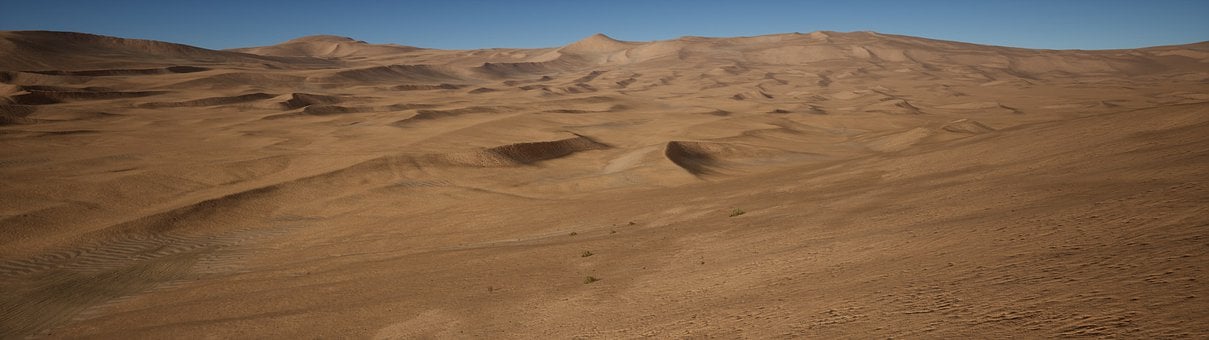 Peisaj, Deşert, Nisip, Dune, A Ras La