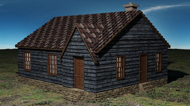 Heimat, Bungalow, 3D