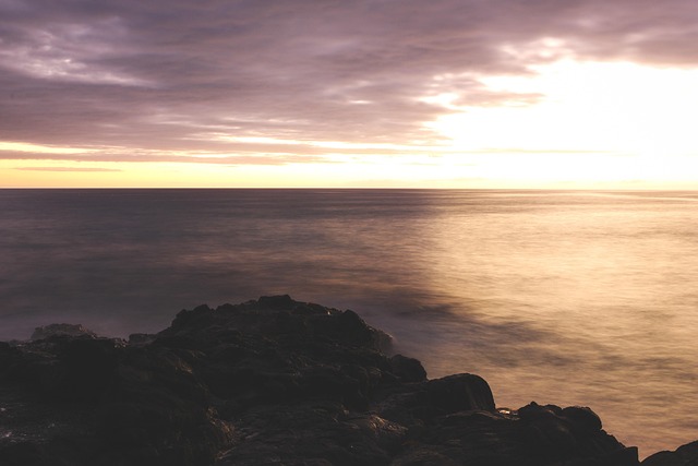 Free Ocean Sunset photo and picture