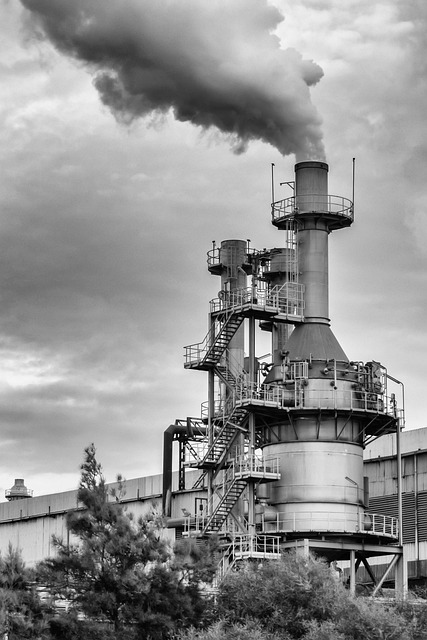 Free Factory Chimney photo and picture