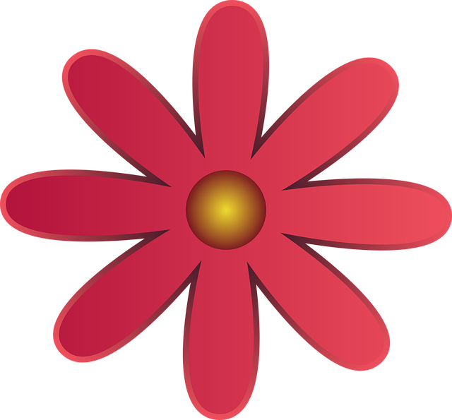 Free flower daisy petals vector