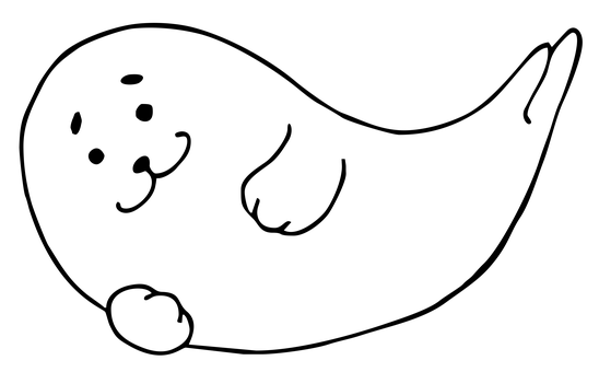 Free Seal Drawing illustration and picture