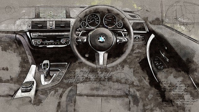 Automobil, Bmw, Wagen, Autoinnenraum