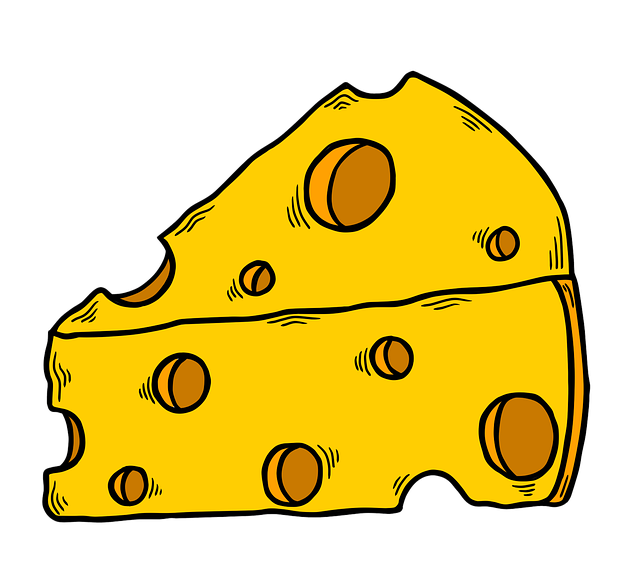 Free cheese dairy food illustration