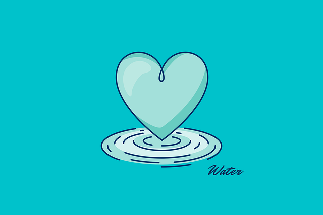 Wasser, Herz, Shape, Liebe, Life