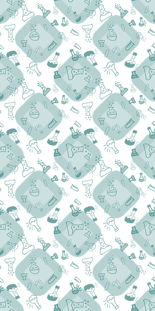 Free science laboratory background illustration