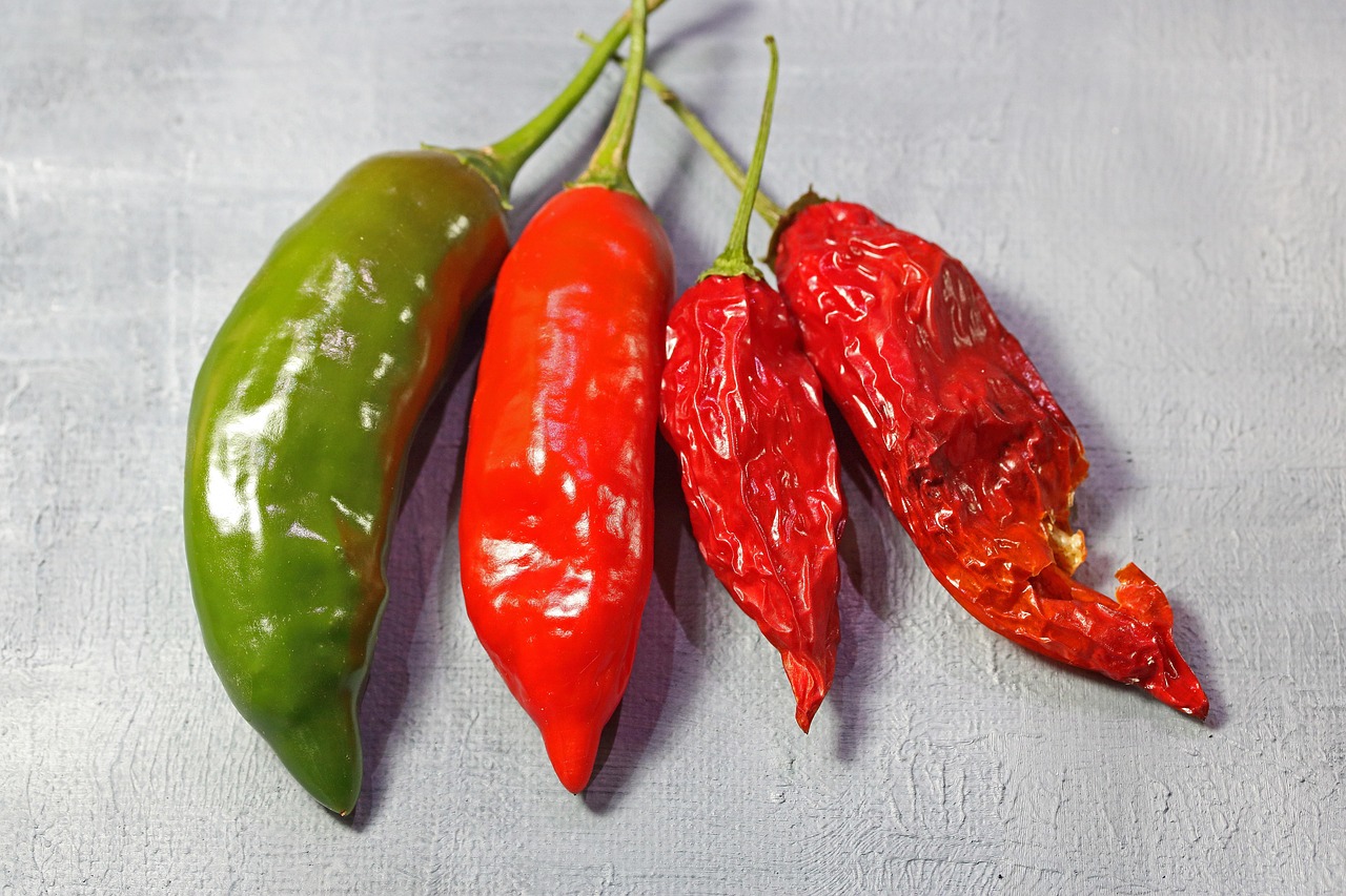 Red And Green Chilis Harvested Free photo on Pixabay Pixabay