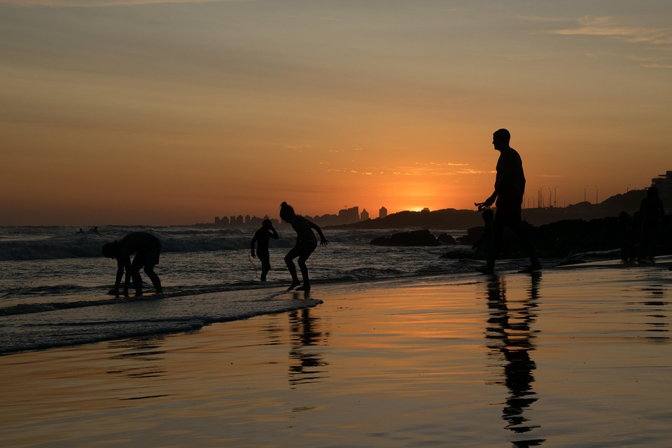 Atardecer Playa El Verano Foto gratis en Pixabay