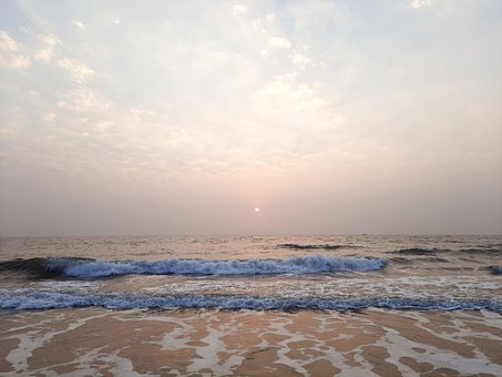 Free Dusk Sea illustration and picture