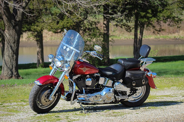 Motocykl, Harley Davidson, Vrtulník