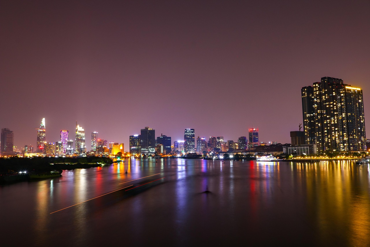 城市 晚灯 天际线 - Pixabay上的免费照片 - Pixabay
