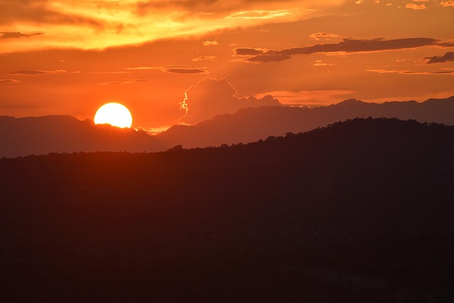 Free Sunset South Africa photo and picture