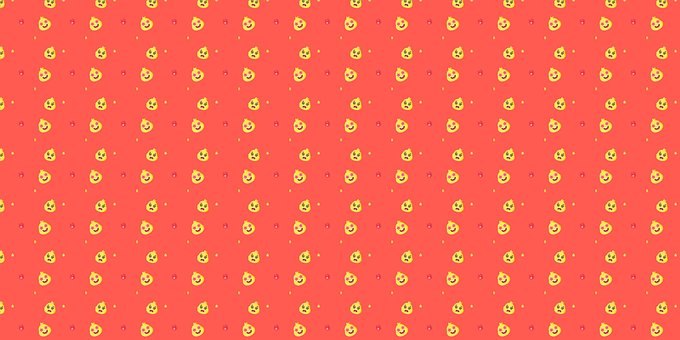 Muster, Design, Emoji, Lächeln