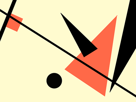Abstrakt, Design, Geometriske Former