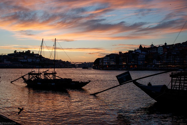 Boot, Sonnenuntergang, Reisen, Natur