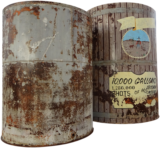 Free containers drums barrels illustration