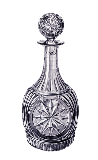 Free decanter antique vase vintage vase illustration