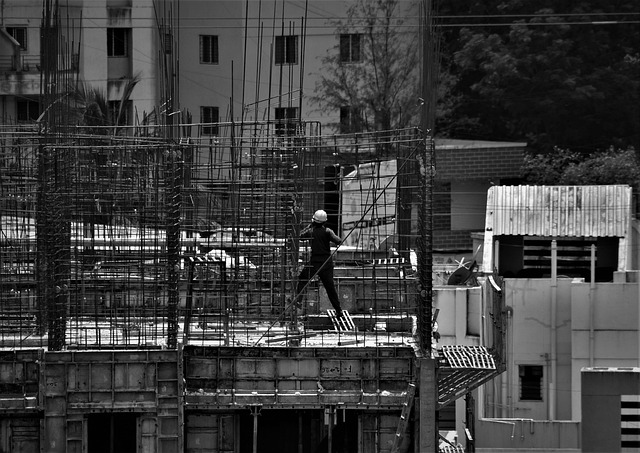 Constructie, Muncă, Monocrom, Site