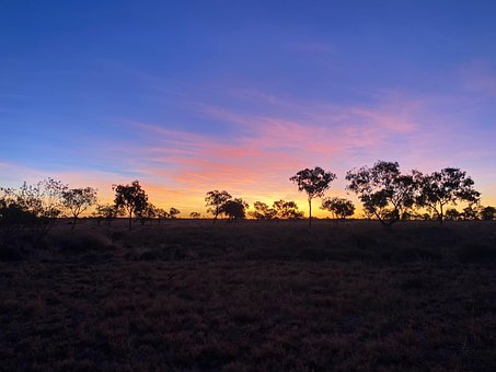 Free Sunset Outback photo and picture