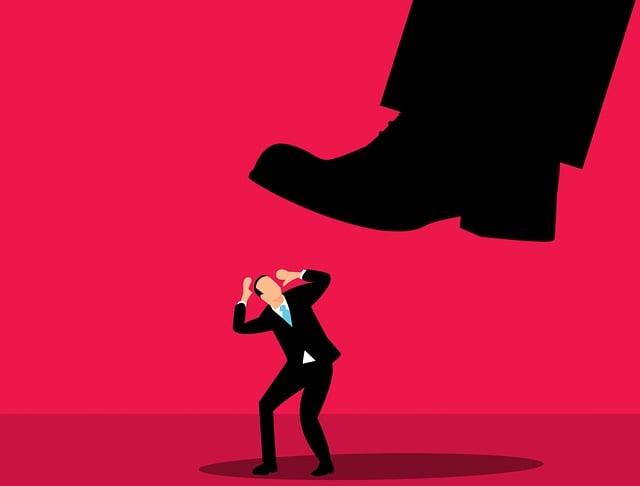 Free pressure competition crushed illustration