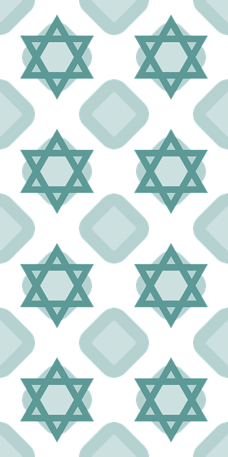 Free star of david hexagram jewish symbol illustration