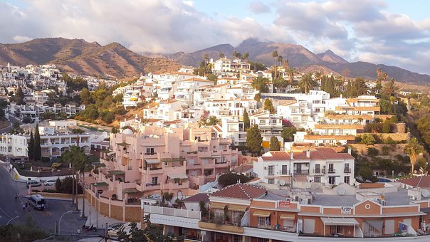 Spanien, Europa, Land, Außerhalb, Nerja