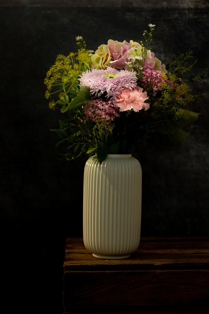 Flores, Ramalhete, Vaso De Flor, Vaso