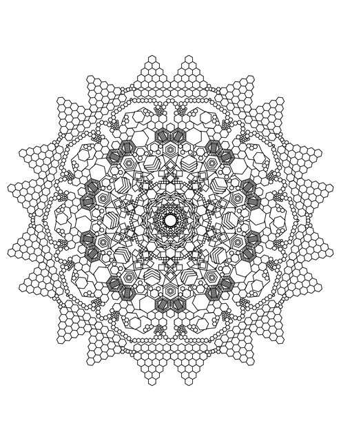 Mandala, Padronizar, Decorativo