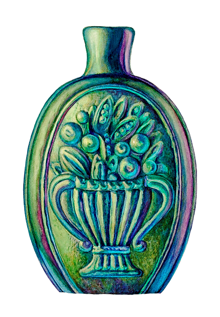 Matraz, Vidrio, Botella, Decorativo