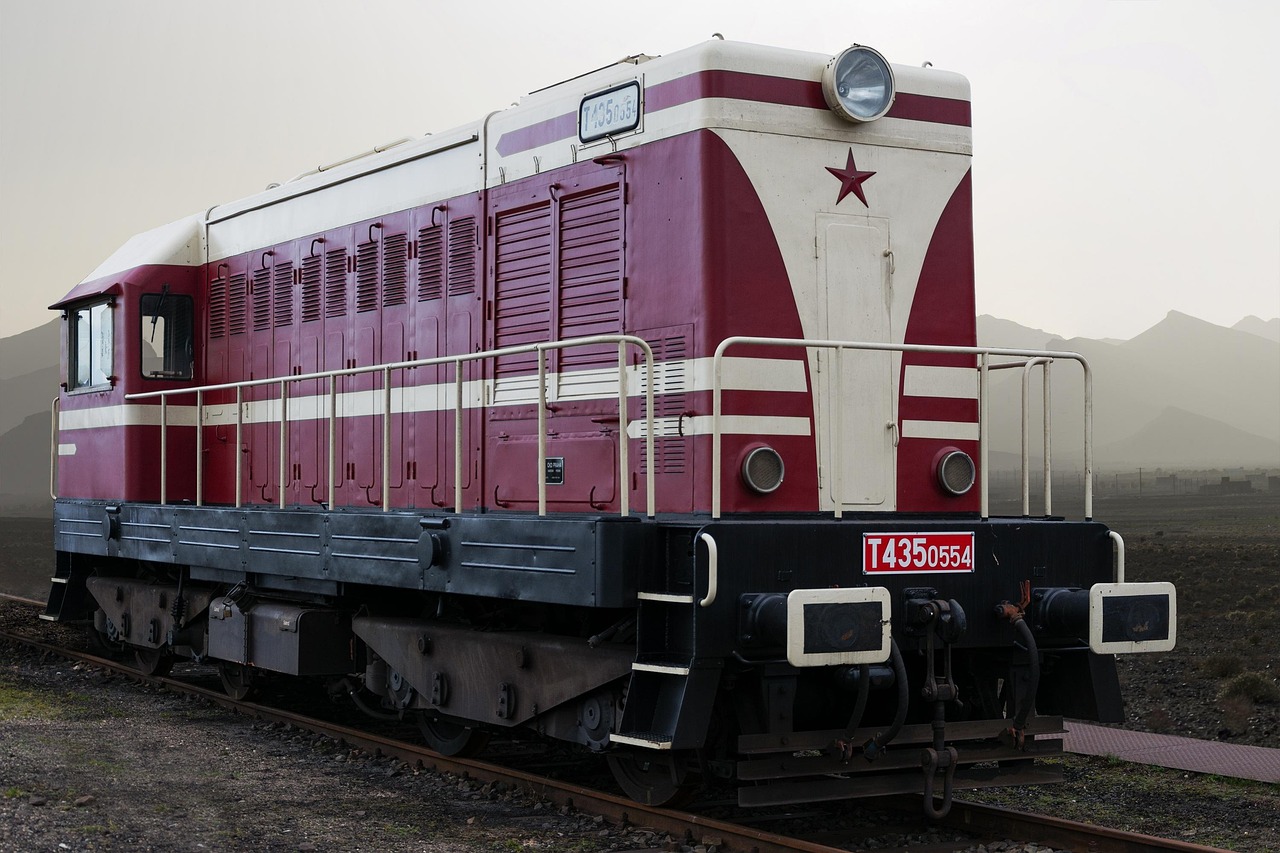 Electric Locomotive - free online jigsaw puzzle photo